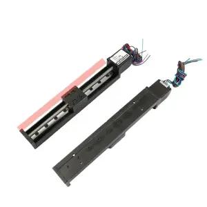 300MM T형 슬라이딩 테이블 레일 선형 스테이지 운송 가이드 플랫폼 스테퍼 모터 일체형 드라이브 키트