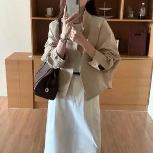 여사친 캐주얼 가을 점퍼 상의 트렌치코트 코트 원픽3