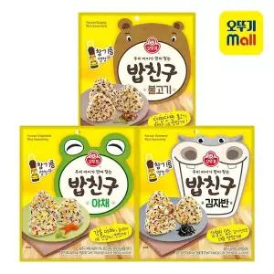 [오뚜기][본사직영] 오뚜기 밥친구 김자반/불고기/야채 10개 골라담기