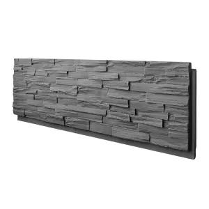 ROOMTEC 팩 돌담 커버링 패널 내부 및 외부 장식용 스톤 베니어 DIY 주택 개선 프로젝트용 사이드 4567인치