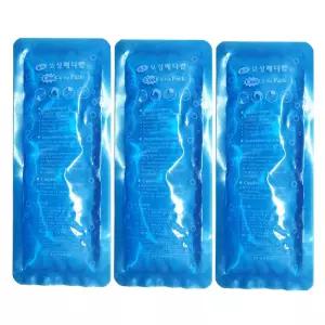 보성메디칼 냉찜질팩 (10X25cm) 3개/팔 다리 냉찜질 아이스팩 젤타입