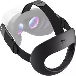 KIWI 디자인 K4 플렉스 컴포트 라이트 스트랩 메타 퀘스트 3용 /3S 폼 패딩이 된 교체 조절 VR에서 향상된