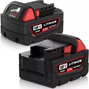 8V 배터리용 TUKOPK 2팩 8000mAh 이온 롱 런타임 교체 48862 48852 48882 80Ah