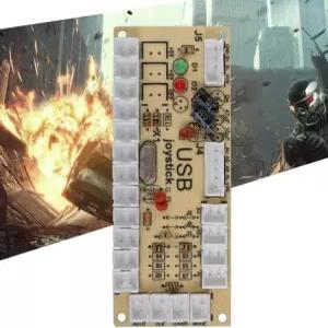 아케이드 게임 USB 인코더 버튼 컨트롤러 파이 호스트 PC 머신용 콘솔 코어 보드 95 x 35 cm CY822A