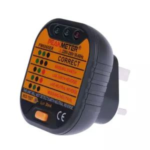 220V 250V 휴대용 전기 스마트 소켓 테스터 및 5060Hz AC 2000V 펜 회로 감지기E58UK