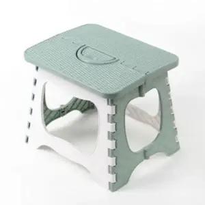 [하프클럽/]접이식 의자 29x23cm 그린 플라스틱휴대의자 접이식의자