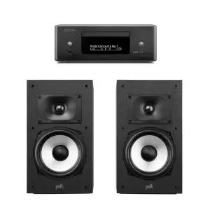 데논 RCD-N12 + 폴크오디오 XT20 올인원 네트워크 하이파이 오디오
