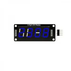 아두이노 호환 TM1637 4 Digits 7 Segment LED 모듈 BLUE SZH-LD514 라즈베리파이