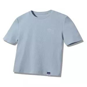 지프 JQ5TSF502SB 여름옷 데일리룩 WOMEN DUSTY 골지 반팔티 Short ver. 5 4993490