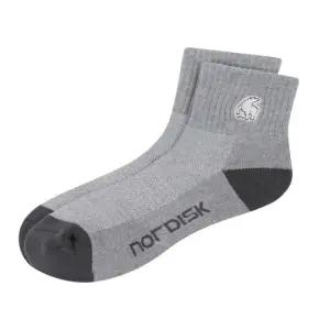노르디스크 OUA26S01MH 등산 캠핑양말 폴라베어 미드 삭스 Melange GREY 5885201