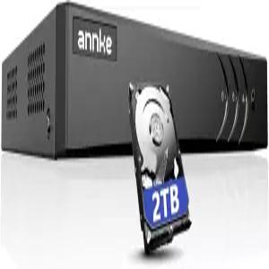 ANKE 3K Lite 8CH 디지털 비디오 레코더 H.265+ 하이브리드 5-in-1 DVR 및 AI 인체/차량 감지