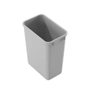 다웰 35L 쓰레기통 37Qt/92Gal 플라스틱 스태커블 주방/화장실/사무실용 싱크대/책상 아래에 장착 가능