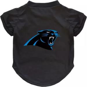 리틀어스 NFL 캐롤라이나 스 애완동물 티셔츠 팀 컬러 미디엄