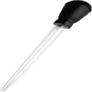 어항 청소 폐기물 제거기 수족관 도구용 30ml 퍼 피펫 수동 청소기 물 교환기 검은색 바위 미니 자갈 빨대
