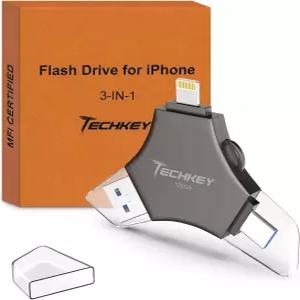 MFi 을 받은 USB 30 플래시 드라이브 28GB 사진용 3in 외장 메모리 포토키퍼 저장 스틱 /비디오용 /데이터