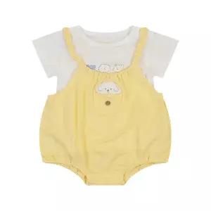 [롯데백화점]아가방 토토멜빵바디수트(YELLOW) 01T317507