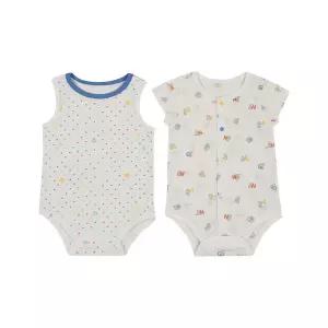 [롯데백화점]아가방 파베바디수트세트(BLUE) 01T317510