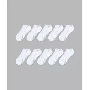 매장정품 IL-O-GONG-CHIL [10PACK] 1507 스쿨팩 스니커즈 삭스 - 스노우화이트