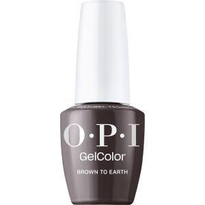 OPI 젤컬러 LED 큐어 젤 매니큐어 누드 & 브라운 쉐이드 살롱 품질의 광택 오래 지속되는 착용 되는 케어 비건 헤마 프리 0.5 Fl Oz