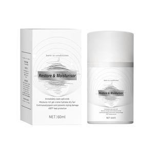 건조하고 손상된 모발 피오랜드 리브인 헤어 컨디셔너 u2013 코코넛 & 아몬드 오일로 딥 모이스처라이저를 헹구지 않고 갈라진 끝을 관리1PC
