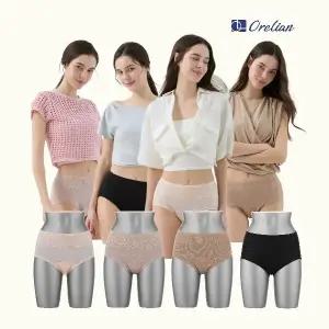 오렐리안 인견 기능성 안심팬티 4종24642543588278