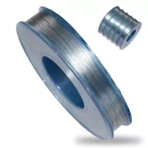 순수 텅스텐 와이어 99.99 고순도 필라멘트 길이 2m 직경 0.02mm-0.1mm 전구 생산 전자 산업용 금속 코일