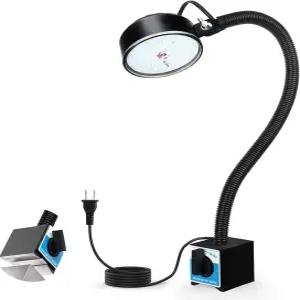 Kuoleopa LED 작업 조명 마그네틱 베이스 20W 2000LM 구스넥 차고 작업장 정비사용 유연한 조절 가능한
