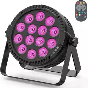 RGBW 4-in-1 스테이지 조명 DMX512/원격/사운드 활성화 제어 기능이 있는 80W LED 파 이벤트 결혼식 파티