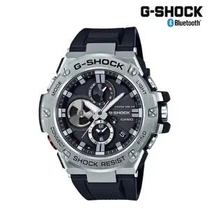 [롯데백화점]지샥 G-STEEL 블루투스 방수시계 지스틸 전자시계 GST-B100-1ADR