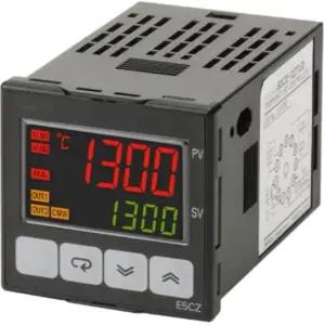 E5CZ-R2MT 디지털 PID 온도 컨트롤러 DIN 48x48mm 제어 듀얼 컬러 LCD 디스플레이 3개의 릴레이 출력 범용
