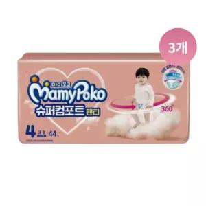 마미포코 슈퍼컴포트 4단계 대형 남아용 44매,3팩