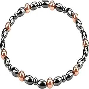 Drkao One Pack 여성용 구리 자기 발찌 남성용 자석 크리스마스 선물 연인 친구 부모님을 위한 Pulsera De