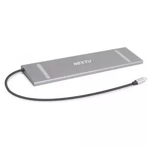 13in1 USB-C멀티포트허브 DP HDMI 노트북도킹스테이션-WD528B9