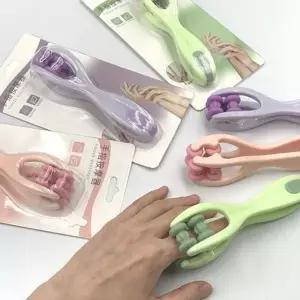 실리콘 핸드 롤링 마사지기 핑거 손가락 롤링 마사지기 데일리 지압
