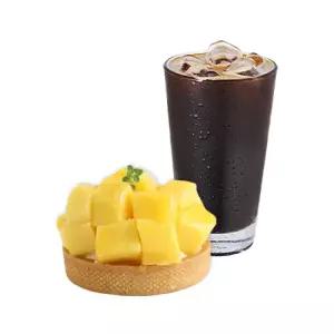 한스케익 쁘띠망고치즈타르트+ICE아메리카노