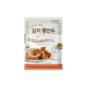 [이푸른] 굿푸드 김치 왕만두 1.4kg