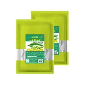 [이푸른] 굿푸드 고추 왕교자 1kg x 2봉