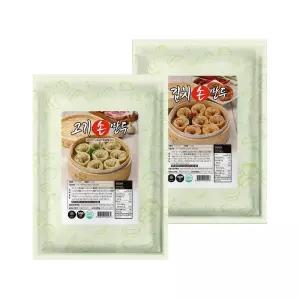 [이푸른] 굿푸드 고기 손만두 1.4kg + 김치 손만두 1.4kg