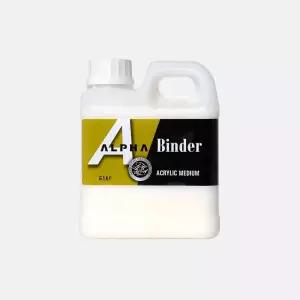 알파 바인더 Binder 1000ml리폼 미술재료 아크릴물감 아크릭 보조제 공예