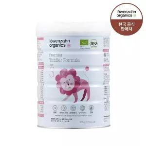 뢰벤짠 오가닉스 프리미어 유기농 분유 3단계 돌~36개월 800g 1캔