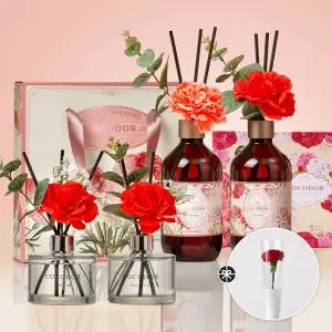 [11번가단독] 코코도르 카네이션 프리미엄 500ml 2개입 + 카네이션 200ml 2개입 선물세트 생화 GIFT I 가정의달 어버이날 스승의날