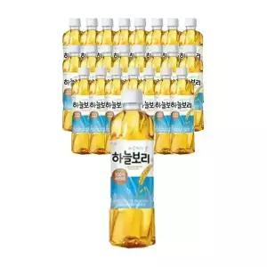 웅진 하늘보리 유/무라벨 랜덤, 500ml, 24개
