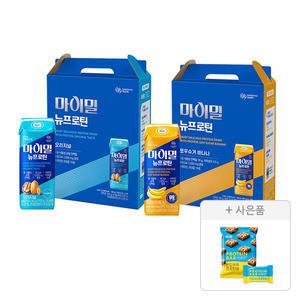 마이밀 마시는 뉴프로틴 오리지널, 190ml, 16팩 + 로우슈가 바나나, 190ml, 16팩 + 증정(한입쏙쏙 프로틴바 150g,1개)