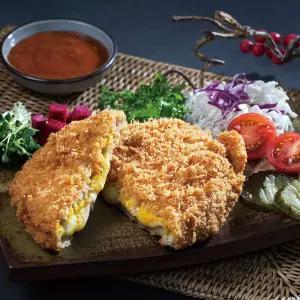 한돈 단호박치즈돈까스 150g 10장 업소용 가정용 달콤부드러운 단호박풍미 냉동