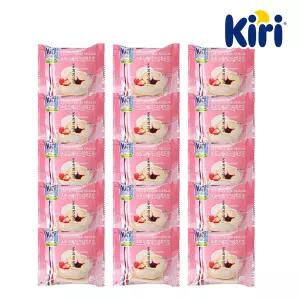 끼리 크림치즈 찰떡 스트로베리 15개 / 개별포장 찹쌀떡 아이스찰떡 모찌 퓨전떡 디저트 인생떡