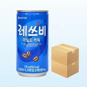 롯데 레쓰비 마일드 175ml x 60개 캔커피 바코드 일반