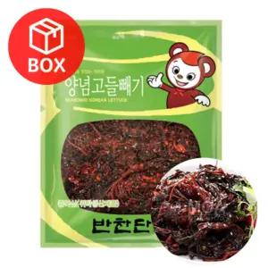 반찬단지 고들빼기 4kg 1박스 4개