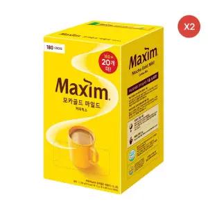 모카골드 마일드(160T+20T)x2개입