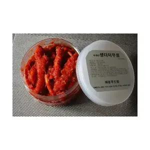 [태광젓갈] 속초 명품 생더덕 무침(500g)