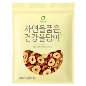 자연닮음 수입산 대추칩 1kg 건 대추과자 슬라이스